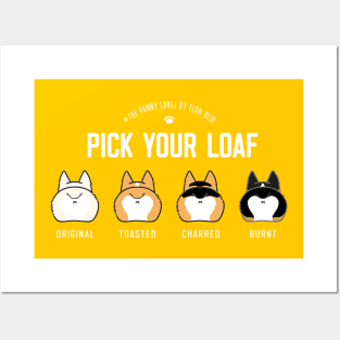 Corgi Loaf Posters and Art